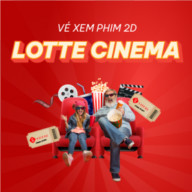 Vé xem phim tại Hệ thống Lotte Cinema