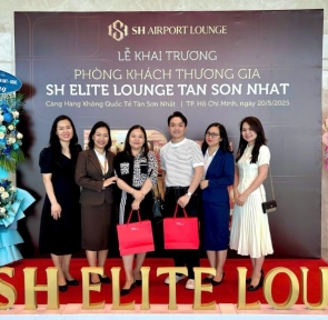 Phòng chờ SH ELITE ra mắt tại Tân Sơn Nhất - Đẳng cấp mới của hành trình bay cao cấp