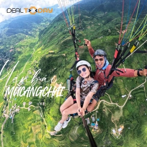 Trải nghiệm bay dù lượn cùng Mebayluon Paragliding - Mù Cang Chải						