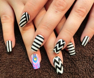 Rainbow Nails