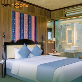 Mộc Châu - Vigolando Mộc Châu - Nghỉ dưỡng phòng Wooden Bungalow Suite