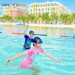 Khu du lịch quốc tế Đồi Rồng - Vé Combo Hồ Lagoon, Rừng Ngập Mặn và Công Viên Ánh Sáng - Trẻ em