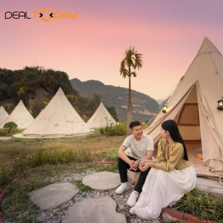Mộc Châu - Lune Camping - Nghỉ dưỡng dành cho 02 khách
