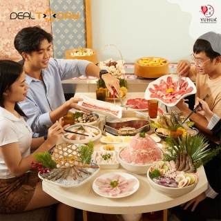 Yuhua Special - Buffet lẩu Đài Loan hơn 80 món nhúng và 6 vị lẩu trưa T2 đến T6 tại Hoàng Hoa Thám