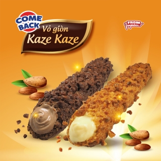Combo 3 bánh su kem Kaze Kaze tại hệ thống Beard Papa's