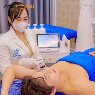 Viện Thẩm mỹ Azami - Điều trị hôi nách 01 lần duy nhất và 02 buổi triệt lông