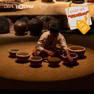 GOm Show - Âm thanh từ Gốm - Vé hạng ghế Trống Chum người lớn