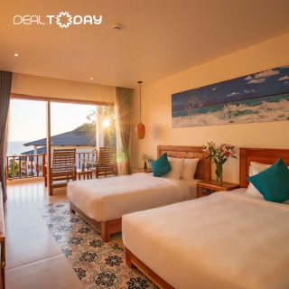 Camia Resort Spa Phú Quốc - Nghỉ dưỡng hạng phòng Connecting Deluxe Ocean View