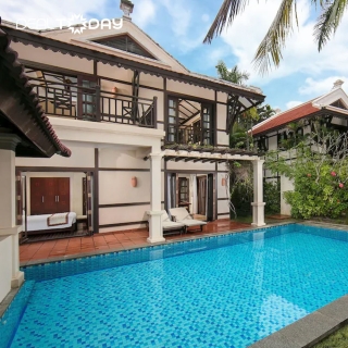 Sơn Trà Resort Spa - Nghỉ dưỡng hạng phòng Three Bed-room Garden View Villa