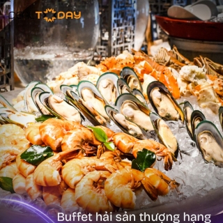 Premier Pearl - Trải nghiệm buffet trưa gói hải sản tại Skylight