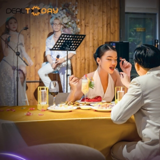 Premier Pearl - Buffet tối Live Music tại Sky tầng 19 gói VIP