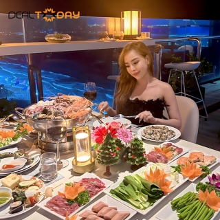 Premier Pearl - Buffet tối 7 Live Music tại Sky tầng 19 gói hải sản