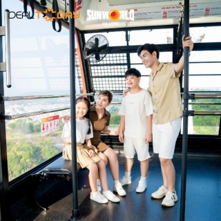 Sun World Hạ Long - Combo 2 dịch vụ - Vé Cáp Treo và 1 Khu Công Viên - Trẻ em trong cùng 1 ngày