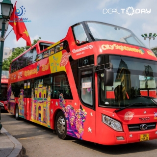 Vé xe bus 2 tầng City Sightseeing Tour tham quan Hà Nội 4 tiếng - Vé người lớn