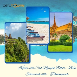 Tour khám phá 4N3Đ Cao Nguyên Bokor - Biển Sihanouk Ville - Phnompenh