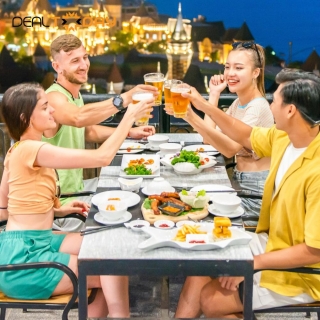 VinWonders Nha Trang - Buffet trưa hoặc tối menu 300K - Người lớn, người cao tuổi