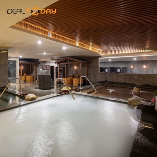 Voucher giảm giá 50% cho dịch vụ tắm Onsen và Jjimjilbang tại Amare Onsen