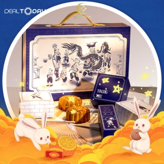 e-Voucher - Bánh Trung thu Misa Moon Giftbox Đồng Lạc - Hộp combo 6 bánh cao cấp 150g