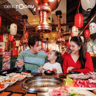 Buffet Yakihokube - Buffet Royal áp dụng buổi tối thứ 2 - thứ 6 và cả ngày thứ 7, chủ nhật