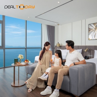 Đà Nẵng - Phúc Long Luxury Hotel 4 Sao - Combo 2N1Đ Phòng Galaxy Suite Ocean View kèm bữa ăn