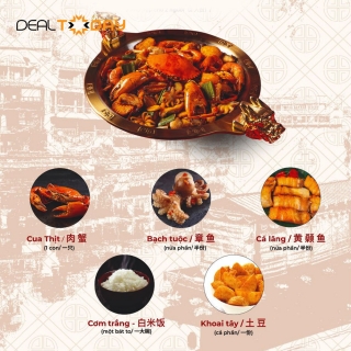 Nhà hàng Cua Dang Jia - Combo Cua Như ý 1