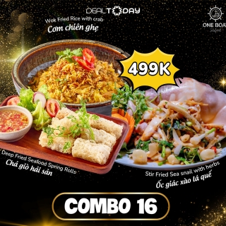 One Boat Limoni - Combo hải sản dành cho 1-2 người