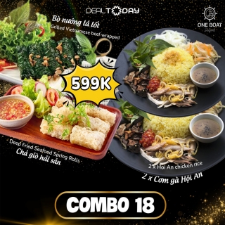 One Boat Limoni - Combo Sum Họp dành cho 2 người