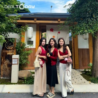 Neo Garden Onsen - Combo tái tại toàn diện gồm tắm Onsen và xông phục hồi công nghệ cao