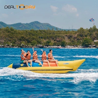 Paradise Beach Nha Trang - Dịch vụ cưỡi thuyền phao BANANA