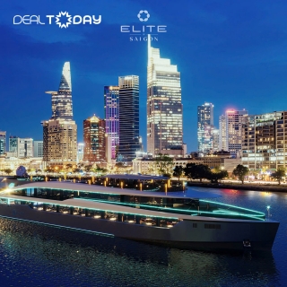 Du Thuyền Elite of Saigon - Premier Dining Cruise 5 sao - Buffet Tối