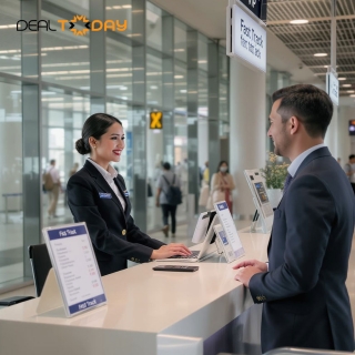 Fast track - Dịch vụ đón gói tiêu chuẩn ga QT Tân Sơn Nhất, Nội Bài, Đà Nẵng, Phú Quốc, Cam Ranh