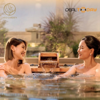 Neo Garden Onsen - Tắm khoáng chuẩn Nhật Bản - Gói dịch vụ Tắm Onsen không giới hạn