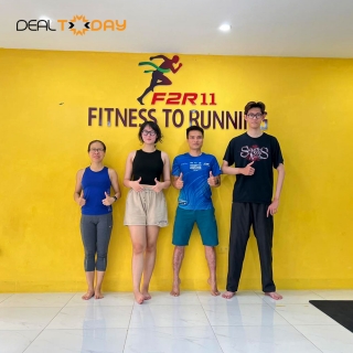 Hệ thống F2R - Fitness to Running - Gói tập luyện 1 kèm 1 với HLV, tư vấn dinh dưỡng