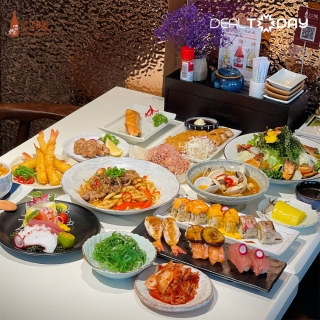 Sosaku Sushi Dan - Lunch buffet Sakura thứ 2 đến thứ 6
