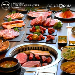 Naharu BBQ - Voucher 500K áp dụng tại nhà hàng