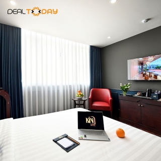 Hồ Chí Minh - Kin Hotel Đông Du 4 sao - Phòng Deluxe City View