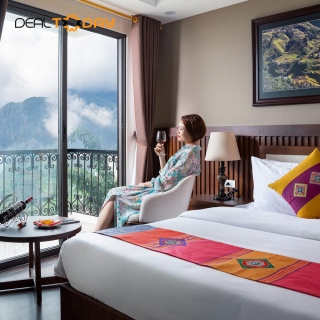 The View Sapa Hotel - Nghỉ dưỡng phòng Deluxe view núi dành cho 02 khách