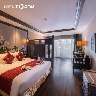 Sapa - Lotus Aroma Hotel 3 sao - Family Suite With Balcony