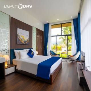 Khu du lịch Thác Prenn Đà Lạt - Nghỉ dưỡng phòng Beach Villa tại Tea Resort Prenn