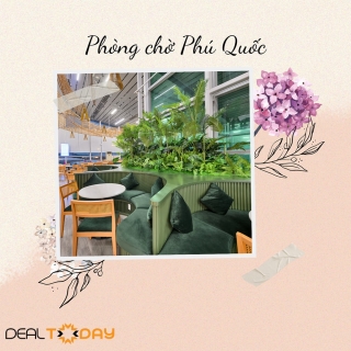 Phòng chờ thương gia Hoa Sim tại Sân bay Quốc tế Phú Quốc - Vé trẻ em