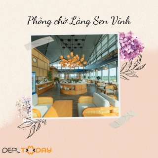Phòng chờ thương gia Làng Sen tại Sân bay Quốc tế Vinh - Vé trẻ em