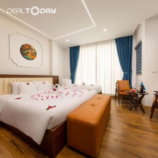 HN - Khách sạn Casa Valentina 3 sao - Nghỉ dưỡng phòng Family Suite City View