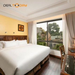 Lucien Hanoi Hotel Rooftop Spa 5 sao - Nghỉ dưỡng phòng Junior Double or Twin