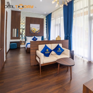 Khu du lịch Thác Prenn Đà Lạt - Nghỉ dưỡng phòng Oasis Villa tại Tea Resort Prenn