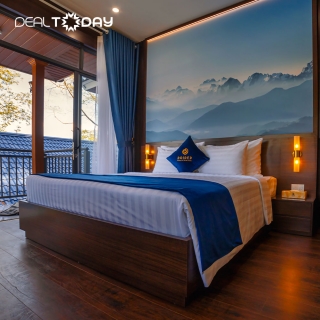 Khu du lịch Thác Prenn Đà Lạt - Nghỉ dưỡng phòng Pine House tại Tea Resort Prenn