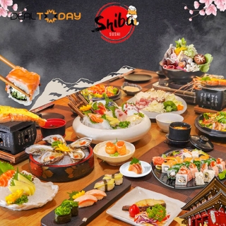 Set menu 7 món Nhật dành cho 2-3 người tại Shiba Sushi