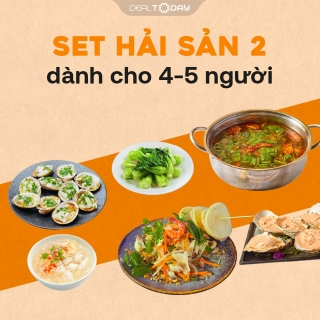 One Boat Pirates - Set Hải Sản No.2 – Thưởng Thức Hải Vị & Ngắm Hoàng Hôn Lãng Mạn