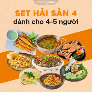One Boat Pirates - Set Hải Sản No.4 – Hải Sản Tươi & View Pháo Hoa Tuyệt Đẹp