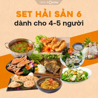 One Boat Pirates - Set Hải Sản No.6 – Hải Sản & Hoàng Hôn tại Thị Trấn Hoàng Hôn
