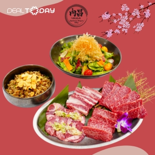 Nikoshu Japanese Wagyu - Set Lunch Premium Meat Platter dành cho 2 người